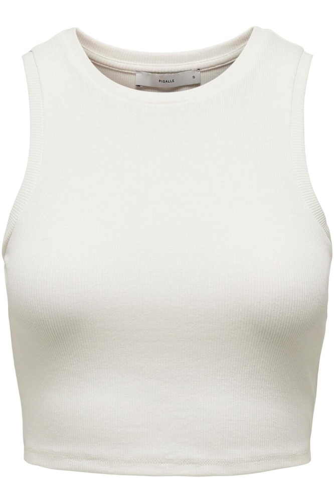 ONLVILMA S/L CROPPED TANK TOP JRS N 15282771 CLOUD DANCER